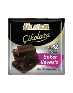 Ülker Çikolata Şeker İlavesiz Bitter Kare 6Gr