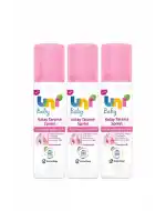 Uni Baby Kolay Tarama Saç Spreyi 200ml Paket 3lü