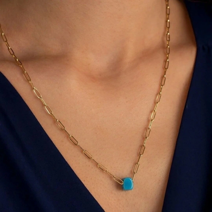 14 Ayar Altın Ataç Zincir