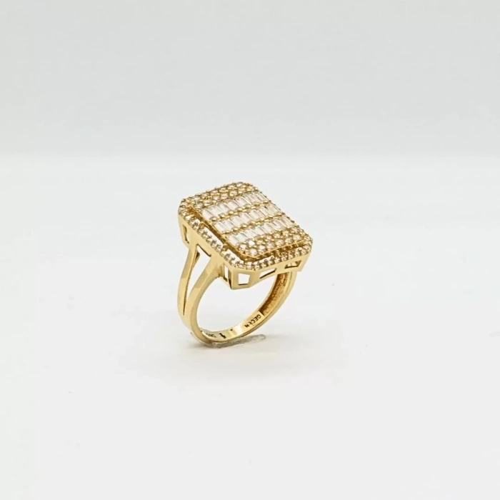 14 Ayar Altın Baget Yüzük