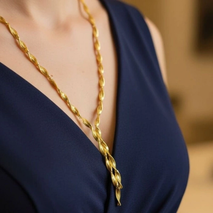 14 Ayar Altın Burma Set Takımı