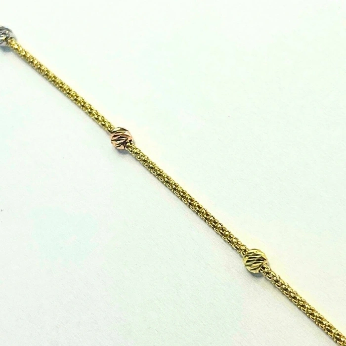 14 Ayar Altın Dorika Bileklik