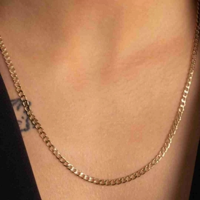 14 Ayar Altın Gurmet Zincir