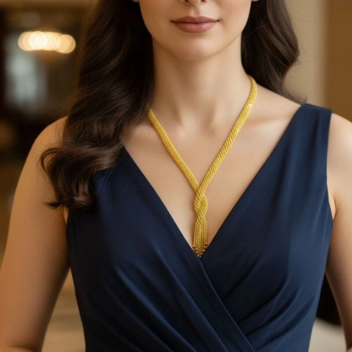 14 Ayar Altın Hasır Mesh Set Takımı