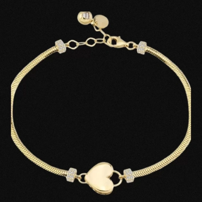 14 Ayar Altın İtalyan Balık Sırtı Bileklik