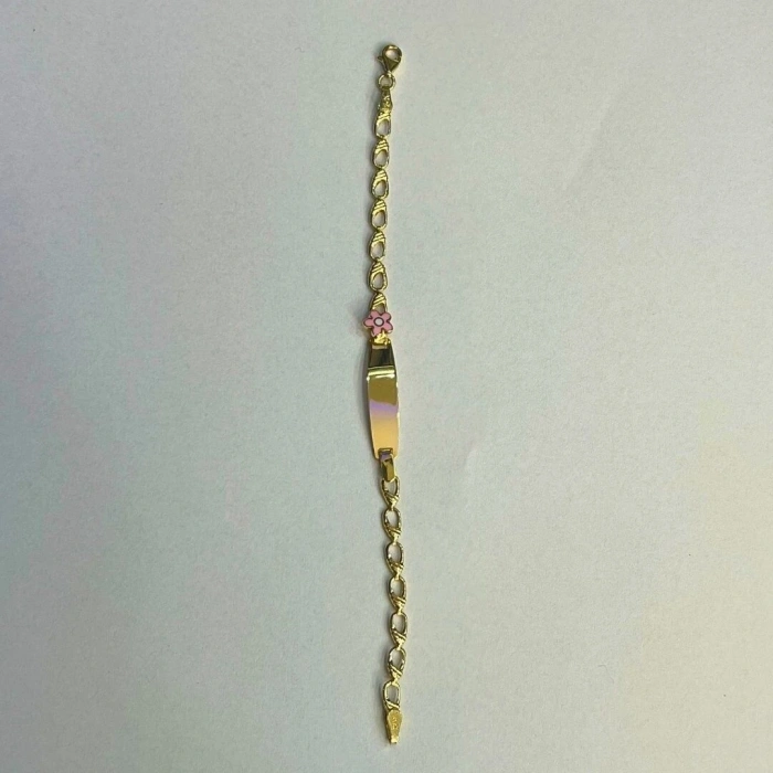 14 Ayar Altın Papatya Çocuk Bileklik