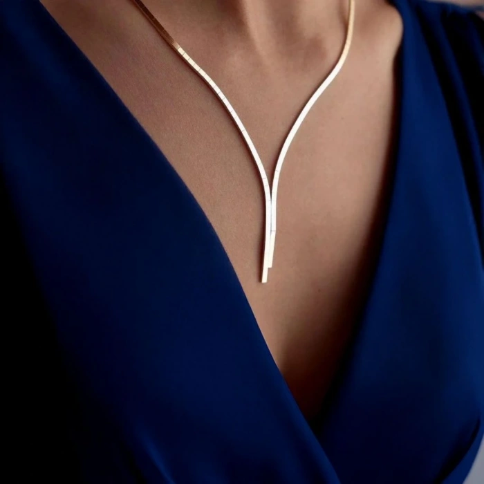 14 Ayar Altın Taşsız Su Yolu Düğün Seti Takımı