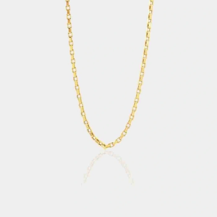 14 Ayar Erkek Altın Zincir 55 cm