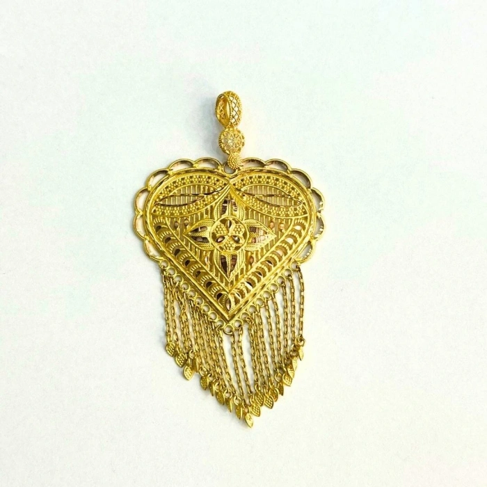 8 Ayar Altın Hint Kolye Ucu