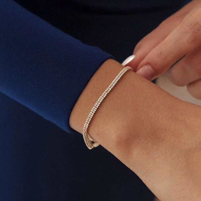 Altın Çift Sıra Su Yolu Set