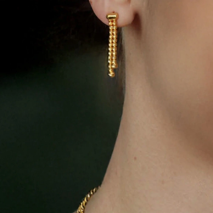 Altın Lale Örgü Mesh Set