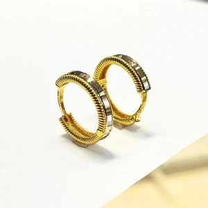 14 Ayar Altın Ajda Küpe