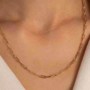 14 Ayar Altın Ataç Zincir