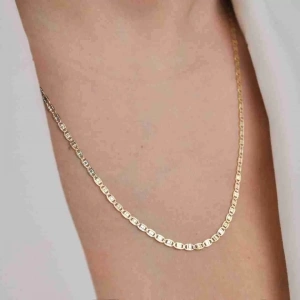 14 Ayar Altın Ayna Zincir