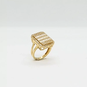 14 Ayar Altın Baget Yüzük