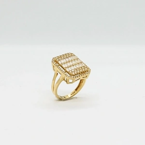 14 Ayar Altın Baget Yüzük