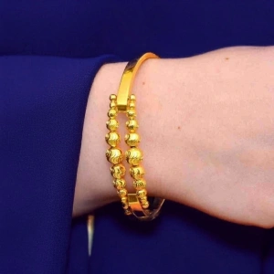 14 Ayar Altın Dorika Kaburga Kelepçe