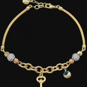 14 Ayar Altın İtalyan Pandora Bileklik