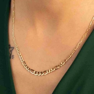 14 Ayar Altın Süzme Figaro Zincir