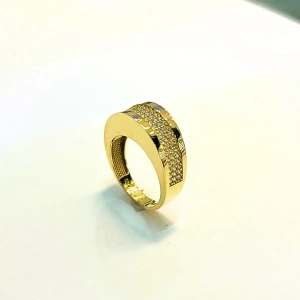 14 Ayar Altın Taşlı Yüzük