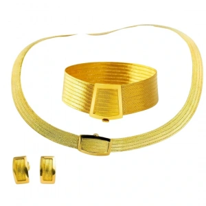 8 Ayar Altın Sade 9 Sıra Trabzon Hasır Set Takımı