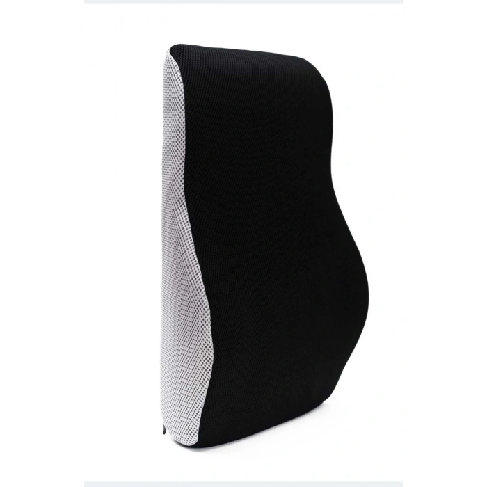 BEL YASTIĞI BEL DESTEK YASTIĞI ORTOPEDİK SIRT BEL YASTIĞI ARAÇ BEL YASTIĞI - SİYAH / GRİ