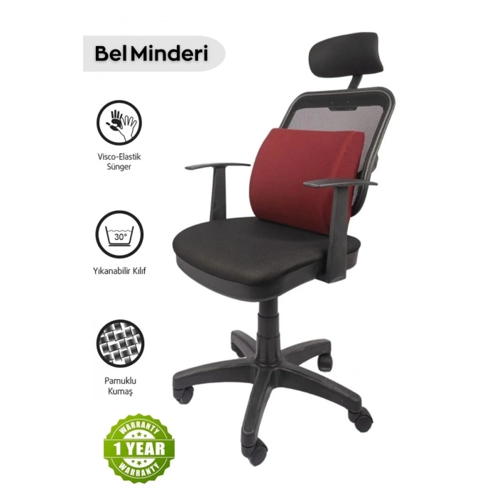 Bel Yastığı Ortopedik Bel Yastığı Sırt Destek Minderi