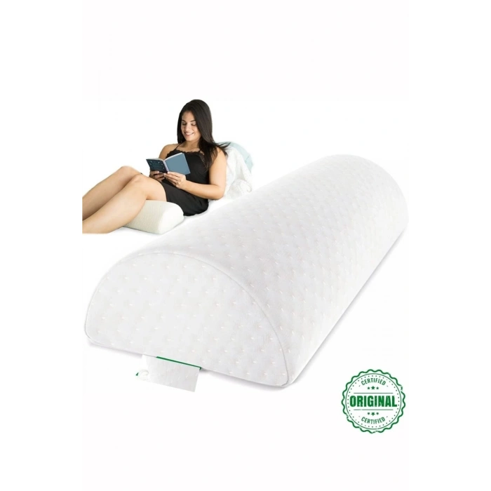 Hamile Yastığı Ortopedik Visco Yastık Boyun Fıtıgı Yastıgı Cok Amaclı Yastık - BEYAZ
