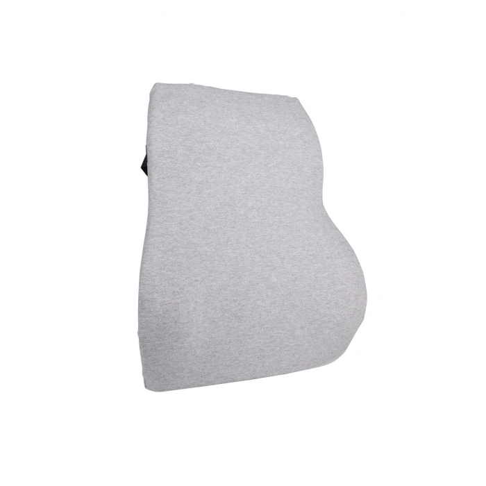 Ortopedik Bel Yastığı Sırt Minderi Araç Bel Minderi Araç Sırt Yastıgı - GRİ