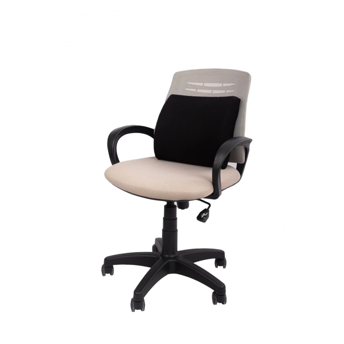 Ortopedik Bel Yastık Visco Arac Oto Yastığı Bel Yastığı - GRİ