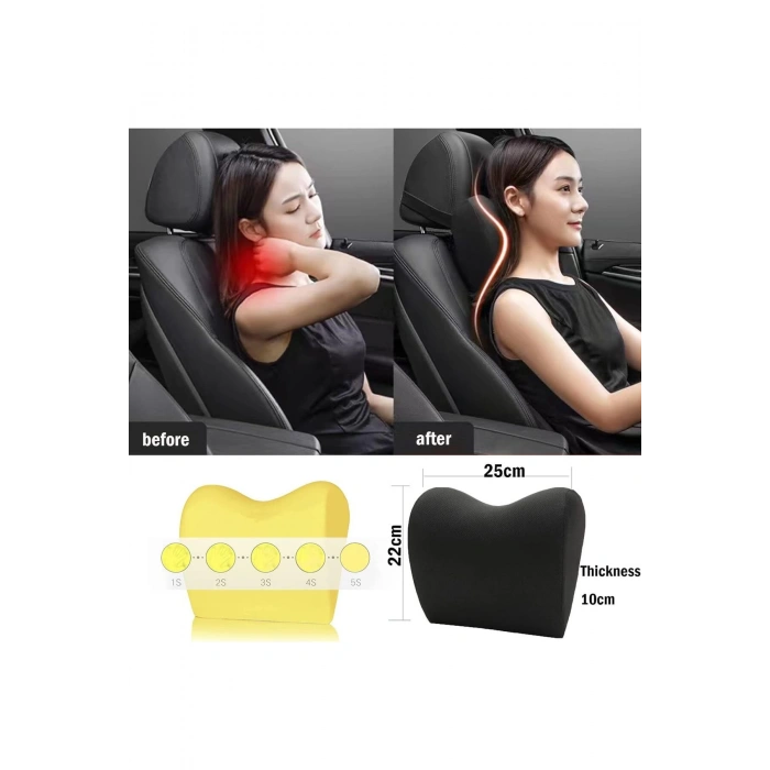 ORTOPEDİK VİSCO ARAÇ BOYUN YASTIĞI