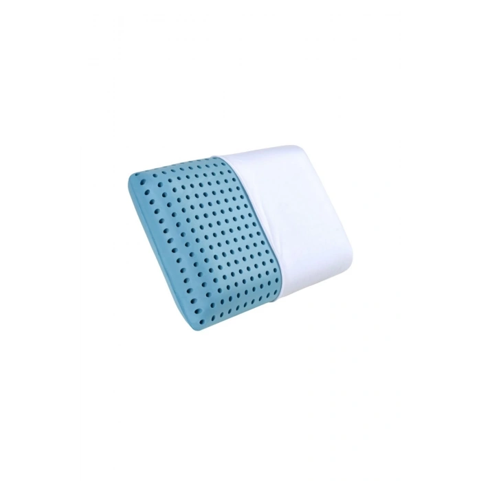 ORTOPEDİK VİSCO YASTIK LAVANTA TERAPİ VİSCO YASTIK 60X40X15 CM - MAVİ