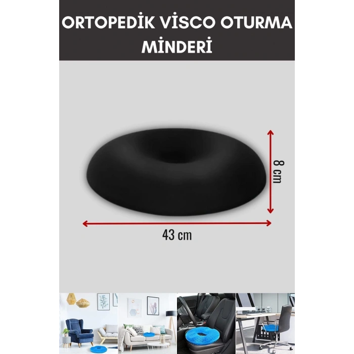 Poliüretan Oturma Minderi Araç Sandalye Ofis Oturma Simidi