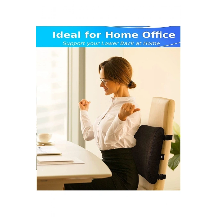 Visco Bel Minderi Visco Sırt Minderi Dik Duruş Minderi Visco Yastık Ortopedik Bel Minderi