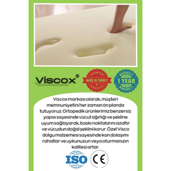 Visco Boyun Yastığı Seyahat Yastığı Ortopedik Seyahat Boyun Yastigi - GRİ