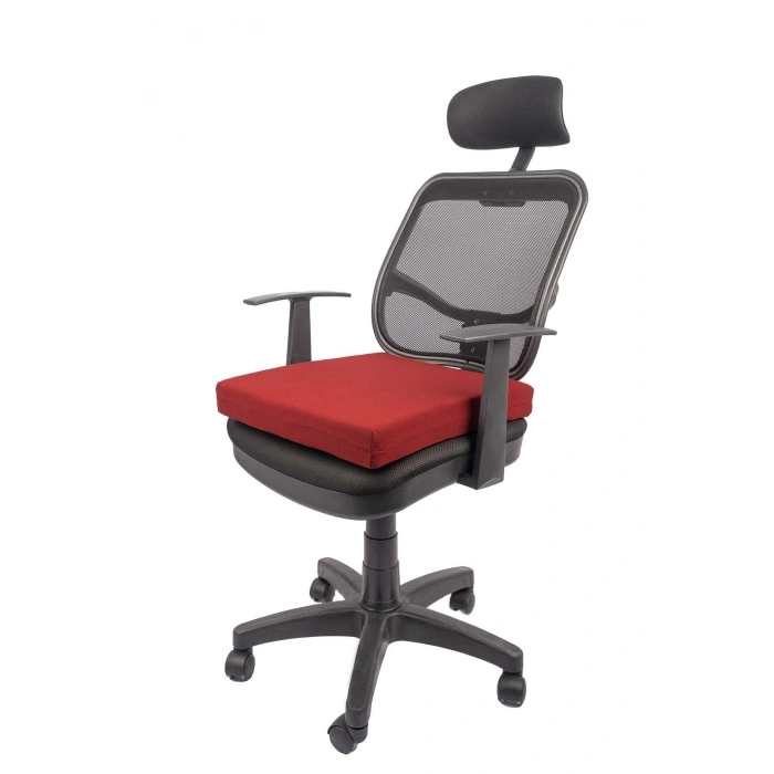 Visco Ortopedik Kare Minder Araç Oturma Minderi Omurga Saglığı Icin Visco Oturma Minderi - GRİ