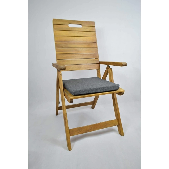 Visco Ortopedik Oturma Minderi Kare Minder Gri 45x45x6 Cm