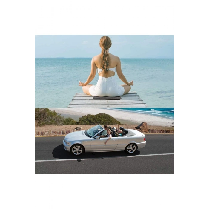 Visco Ortopedik Oturma Minderi Ortopedik Oturma Minderi %100 Visco - BORDO