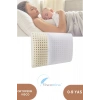 Ortopedik Çocuk Yastığı  VİSCO yastık  60x40x7,5 cm hava kanalı - BEYAZ