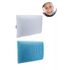 Ortopedik Çocuk Yastığı  VİSCO yastık  60x40x7,5 cm hava kanalı - MAVİ