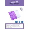 VİSCO YASTIK ORTOPEDİK YASTIK BOYUN FITIĞI YASTI AROMA TERAPİ YASTIK 60X40X15 CM - MOR