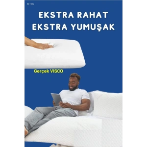 Dolphin Klasik Visco Yastık Ortopetik Yüksek Visco Yastık 60x40x16 Cm - BEYAZ