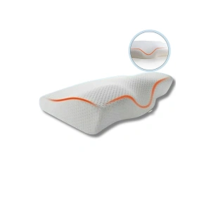 ORTOPEDİK YASTIK VİSCO YASTIK ÖZEL TASARIM MEDİKAL YASTIK 60X35X11/7 CM - BEYAZ