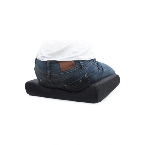 Visco Ortopedik Kare Minder Omurga Saglığı Icin Visco Oturma Yastık - SİYAH