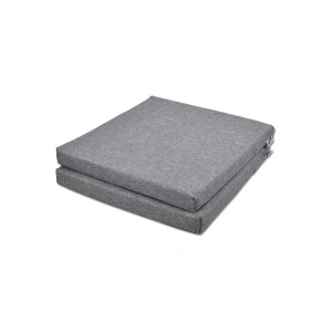 Visco Ortopedik Oturma Minderi Kare Minder Gri 45x45x6 Cm