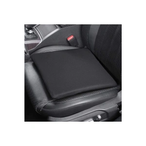 Visco Ortopedik Oturma Minderi Kare Minder Siyah Ortopedik Minder 45x42x7 Cm