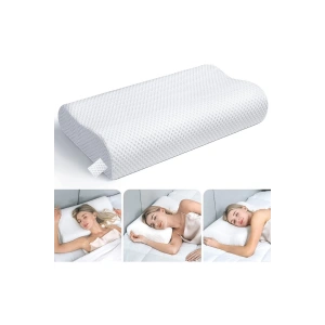 Yüksek Boyun Destekli Ortopedik Visco Yastık Destekli Ortopedik Yastık - 60x40x14/12