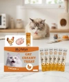 KEDİ ÖDÜL KREMA TAVUKLU 60lı KUTU