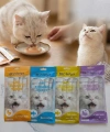 KREM KEDİ ÖDÜL MAMASI TAVUK VE SOMON ÇEŞİTLERİ 15 GR KARIŞIK TATLAR 4 LÜ PAKET X4