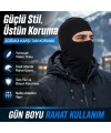 Unisex Siyah Balaklava Tek Beden | Viskoz Kask İçi Motosiklet Outdoor Maske